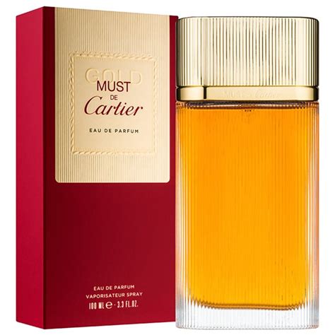 cartier gold parfum